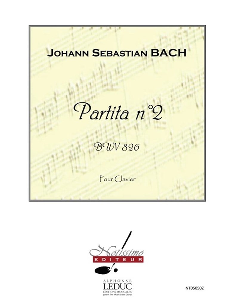 Partita N02 Bwv826 Clavier